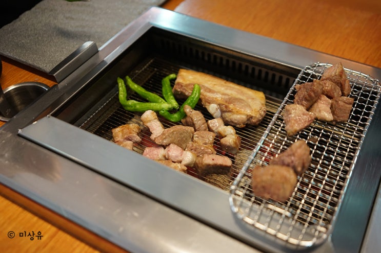 일산 웨돔 맛집 화씨이육공 고기집 삼겹살 최고!