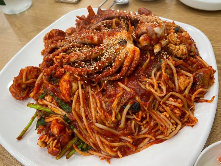  [평택세교동맛집 큰떠미통아구찜] 아구낙지찜 매콤하게 즐기기