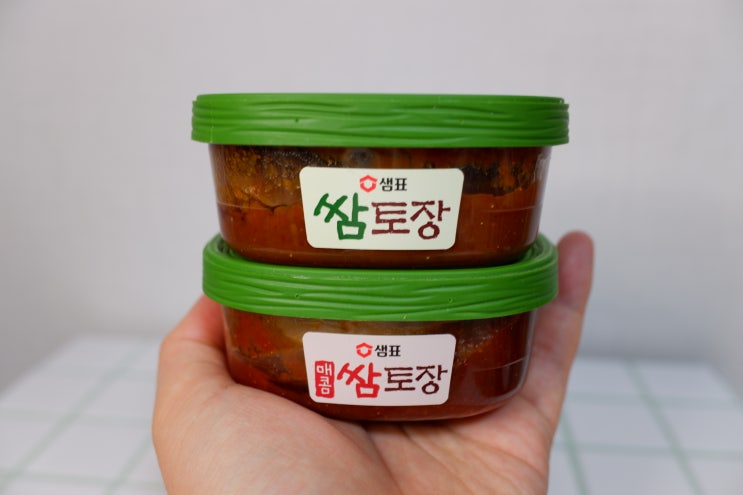  자취필수템 샘표 쌈토장 내가 찾던 그 사이즈