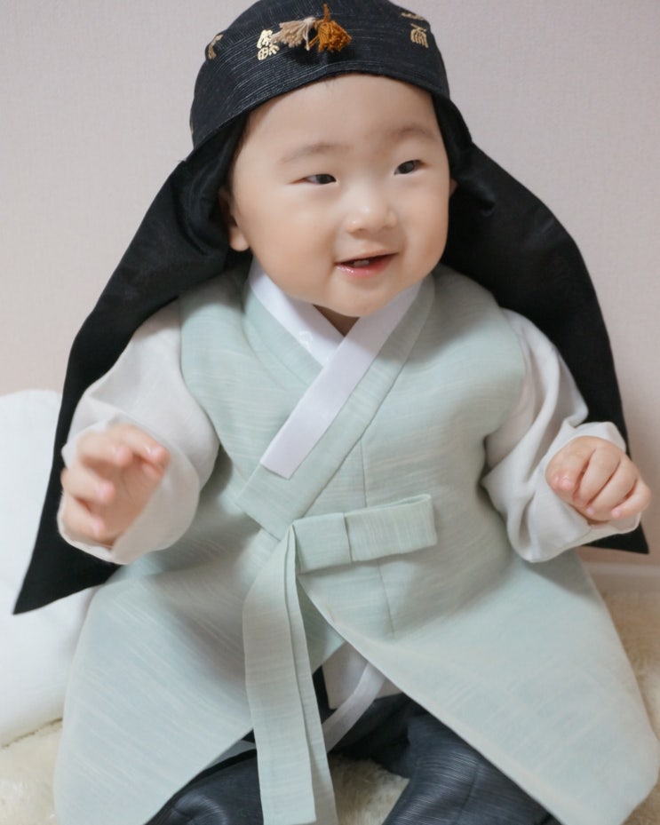  돌아기 남아 한복, 돌잔치 한복대여로 예쁜 추억담기 성공