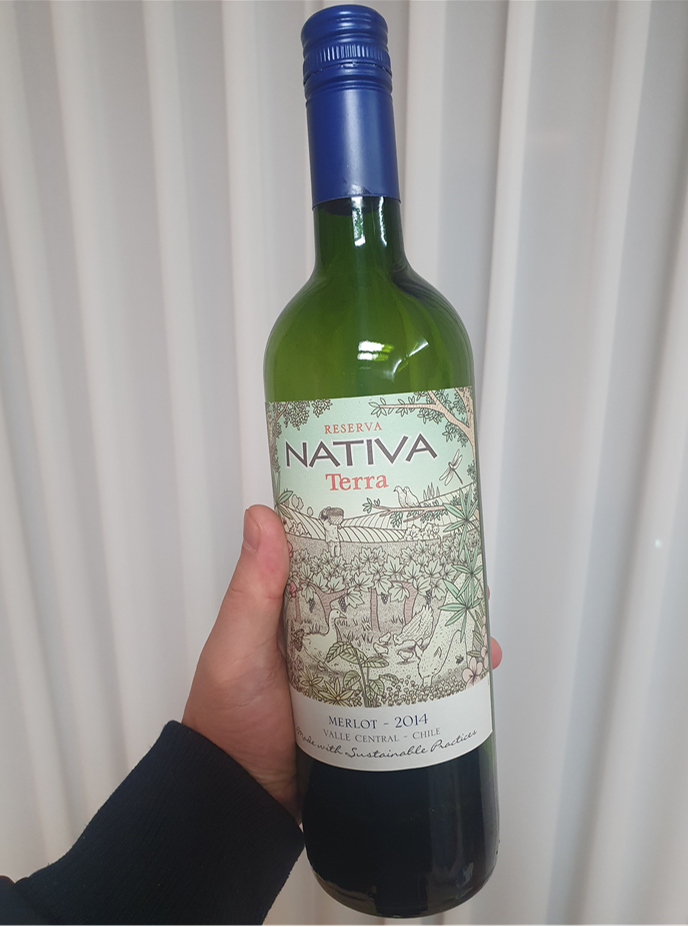  [와인] 롯데와인, 나티바, Nativa Terra reserva Merlot, 나티바 테라 멜롯