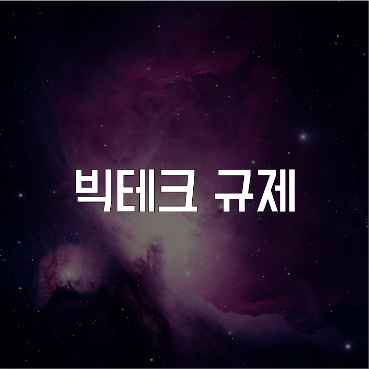  빅테크 규제 l 금융 논술 연습