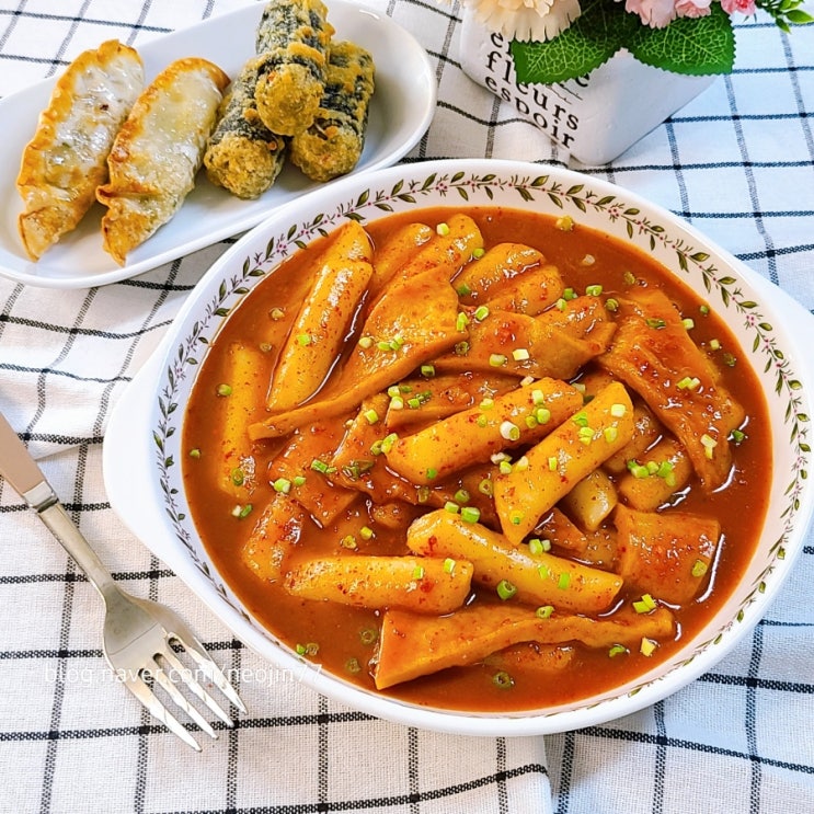 떡볶이 레시피 쫀득한 쌀떡볶이 매콤달콤 떡볶이양념장