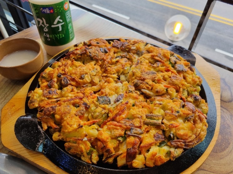 오이도 바지락칼국수&해물파전 맛집-"뚝방집"