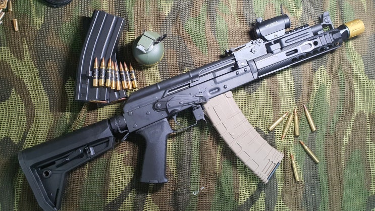  [GUN 스토리] 택틱컬 AK 에어소프트건 AEG (전동건) ARCTURUS AT-AK-05 리뷰.