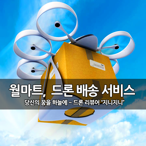 월마트, 본적격인 드론 배송 서비스 실시 월마트, 본적격인 드론 배송 서비스 실시