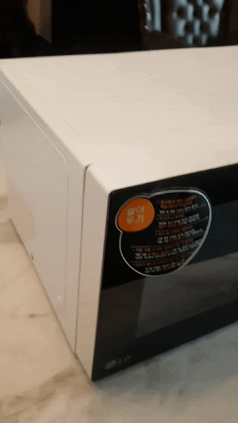  <내돈내산> LG전자 전자레인지 버튼식 23L 구입 후기