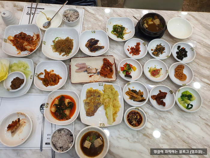  동탄 한정식 # 남도한정식수향 # 상다리가 휘어지는 동탄 찐맛집 [99].