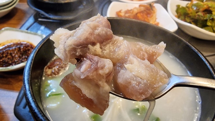  쫀득함에 반해버린 평내 도가니탕 맛집