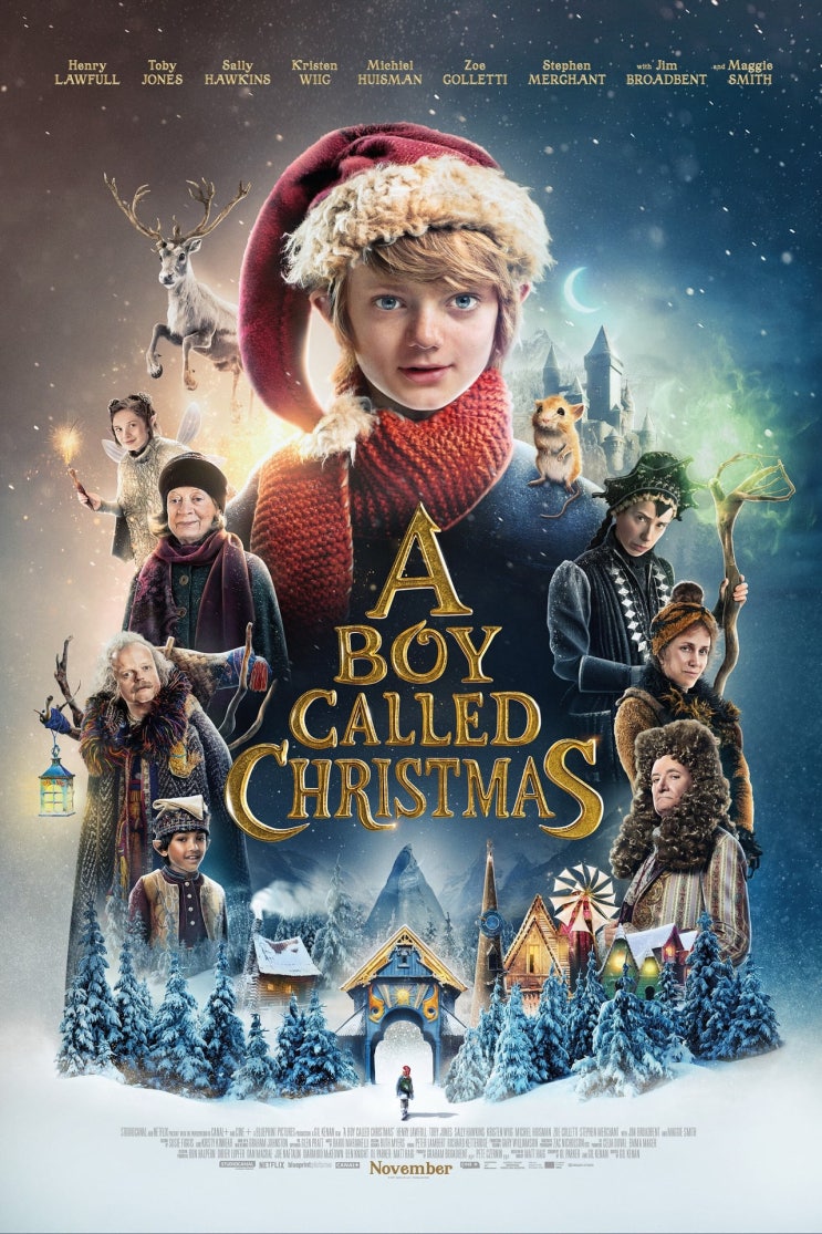 넷플릭스, 영화 '크리스마스로 불리는 소년(A Boy Called Christmas)', 영국, 2021 넷플릭스, 영화 '크리스마스로 불리는 소년(A Boy Called Christmas)', 영국, 2021