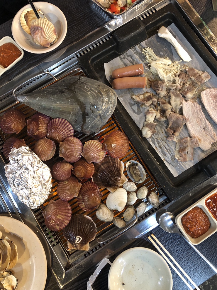  부천조개구이 키조개, 전복 무한리필 실화인가.. 부천조개창고 왕십리조개창고 무한 강추