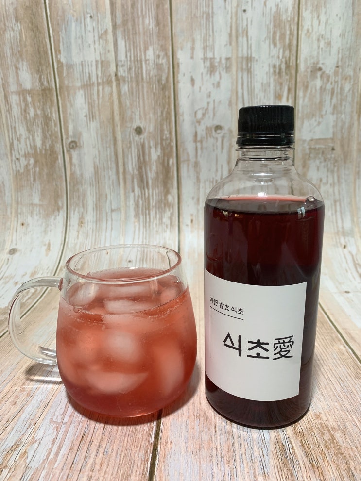 전통 발효식초 식초애 : 포도식초 새콤달콤 건강하게 먹기