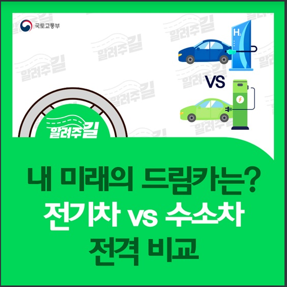 내 미래의 드림카는?…‘전기차 vs 수소차’ 전격 비교_국토교통부 내 미래의 드림카는?…‘전기차 vs 수소차’ 전격 비교_국토교통부