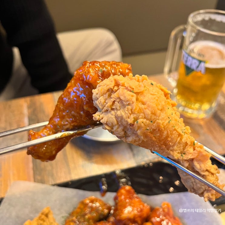 대구 유천동 치킨집 샵트레인 옛날통닭,양념치킨이 맛있는 진천동맛집추천