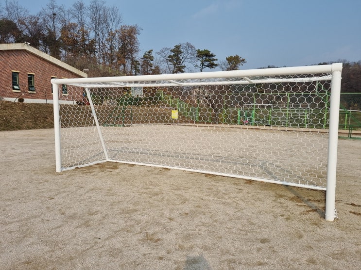  [날개스포츠] 양주산북초등학교 축구골망 설치 작업