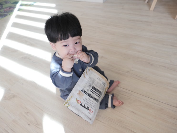  아기 떡뻥시기 언제부터 ? (7개월 간식)