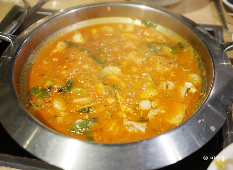  백석역 맛집, 브이떡볶이 백석점 낙곱새!
