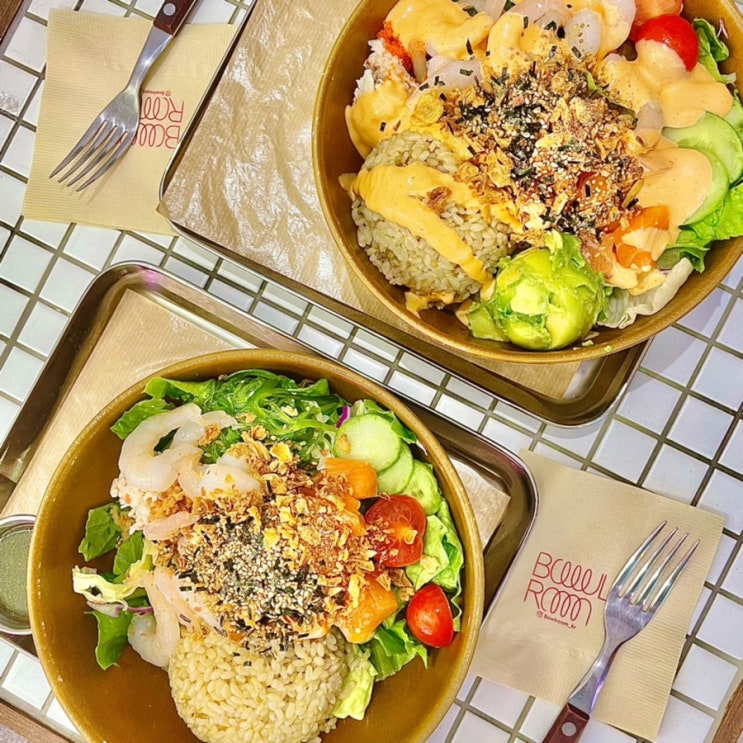  배부르고 건강한 판교 맛집 보울룸과 포케 칼로리