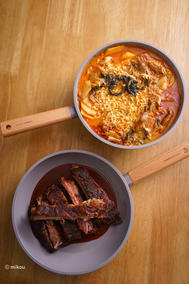  예쁜 티타늄코팅 한샘후라이팬