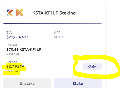 위믹스코인 언스테이킹! 그리고 Klaystarter 최고 예치이자 KSTA-KFI LP 스테이킹(Staking), KSTA코인 Lock! (We #17) 위믹스코인 언스테이킹! 그리고 Klaystarter 최고 예치이자 KSTA-KFI LP 스테이킹(Staking), KSTA코인 Lock! (We #17)