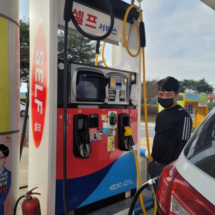  이서 호남고속도로 경유싼 주유소