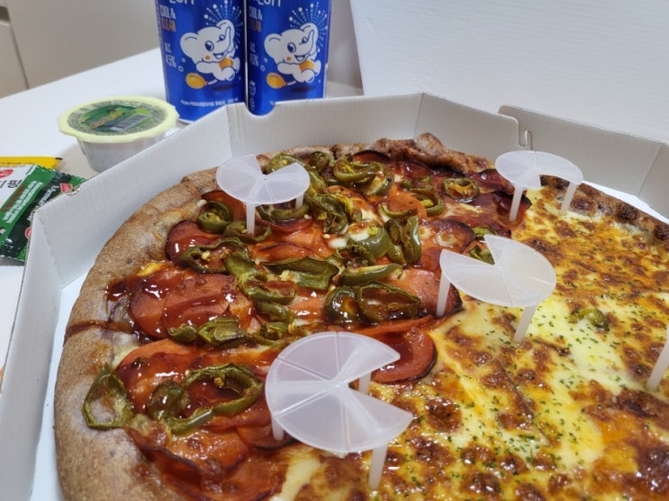  다드림피자 ; 봉천동 맛집, 페퍼로니 토핑이 정말 푸짐한 봉천동 피자
