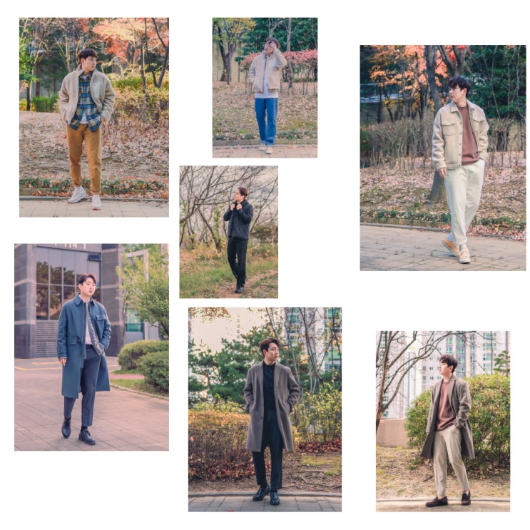  5~ 14도 옷차림, 초겨울 남자 데일리룩 코디
