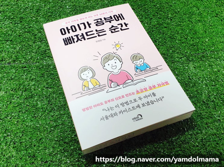  학부모 추천 도서 책 추천 아이가 공부에 빠져드는 순간