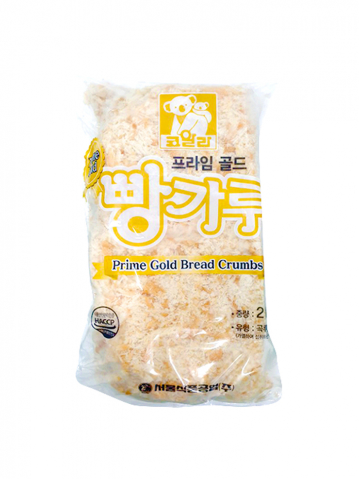 서울식품 코알라 프라임골드 냉동 생빵가루 2kg 튀김 돈까스용