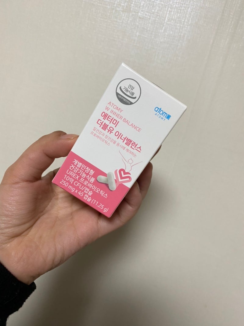 애터미 질 유산균 / 더블유이너밸런스 / 여성 질 유산균 / 여성전용 유산균
