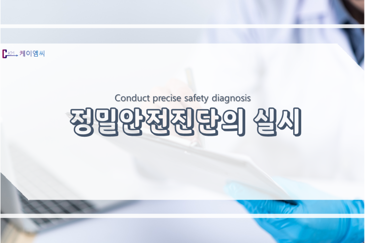  정밀안전진단의 실시