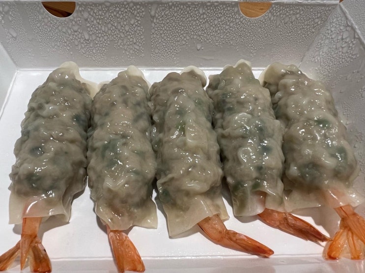  [내돈내산]간단하게 저녁으로 장호덕 손만두 정자역점에서 만두를 포장해 왔어요