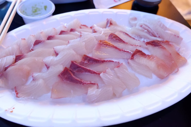 대전 대방어 맛집 갈마동 바다수산에서 대방어 포장
