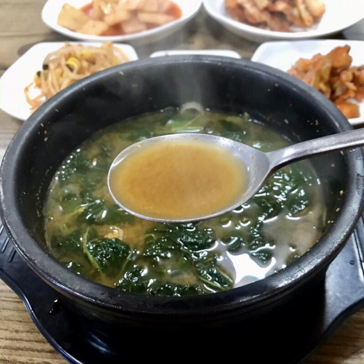 [1년 전 오늘] 해장의최고봉 올갱이해장국 봉명동 청정식당 / 천안식후감