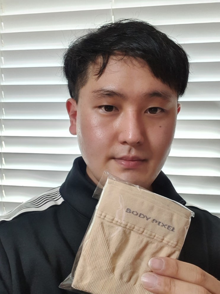  헬스 요가 등산 일상 남성 무릎인대 인대보호 바디픽셀 테이핑 기법 무릎보호대 압박용밴드 L