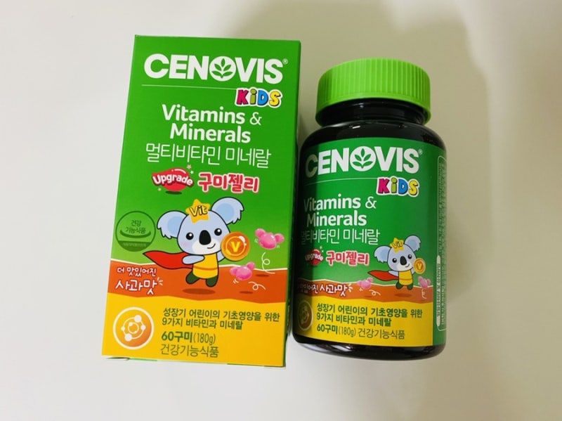■ 엄선후기 ■ 세노비스 멀티비타민 미네랄 구미젤리 사과맛