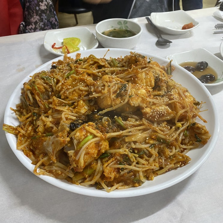  부산 아구찜 맛집 3대장으로 불리는 일광 전산가든