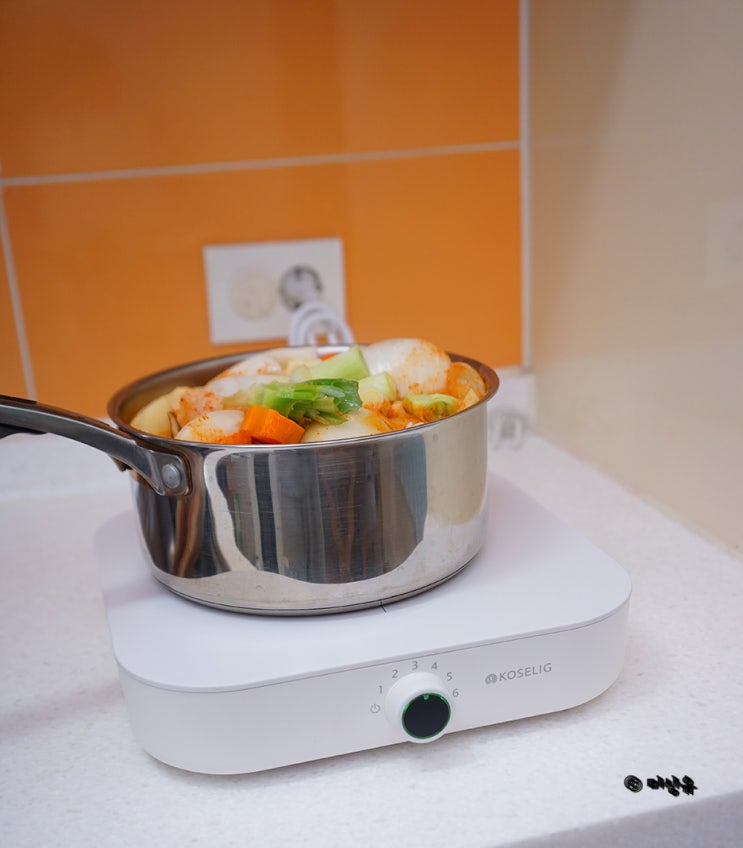  김치찜 만들기 좋은 코슬리 1구인덕션