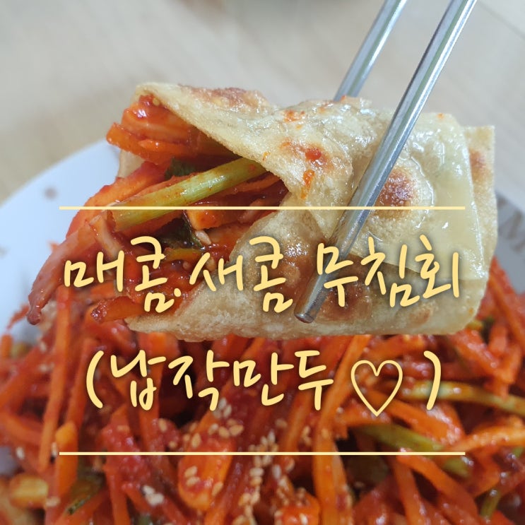 [반고개 무침회][똘똘이 식당] 먹을수록 땡기는 매콤,새콤한오징어 무침회~!(대구 무침회 골목,반고개 무침회 택배,포장,납작만두,내돈내산)