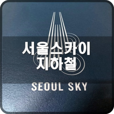 12. 서울스카이 전망대 지하철로 매표소 입구 근처까지 가보기