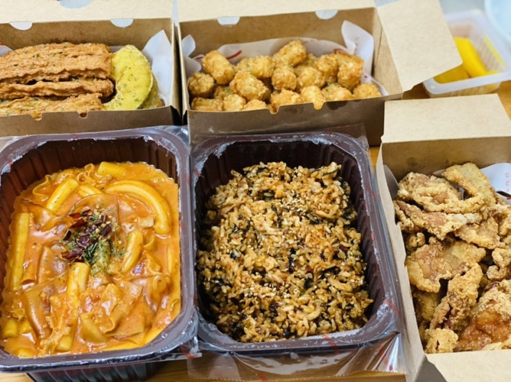  [배달 맛집] 마라로제떡볶이 강추~! 사이드도 완벽!!(메뉴추천/가격) / 삼첩분식