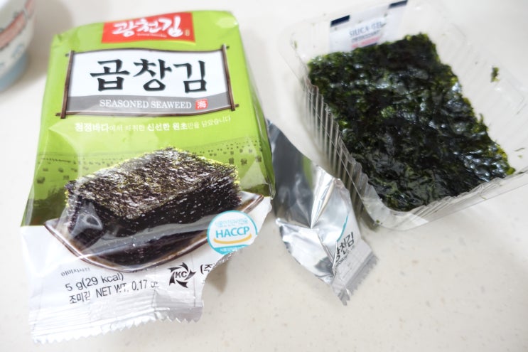  구운김 곱창돌김 유명한 광천김 나라 도시락김 추천