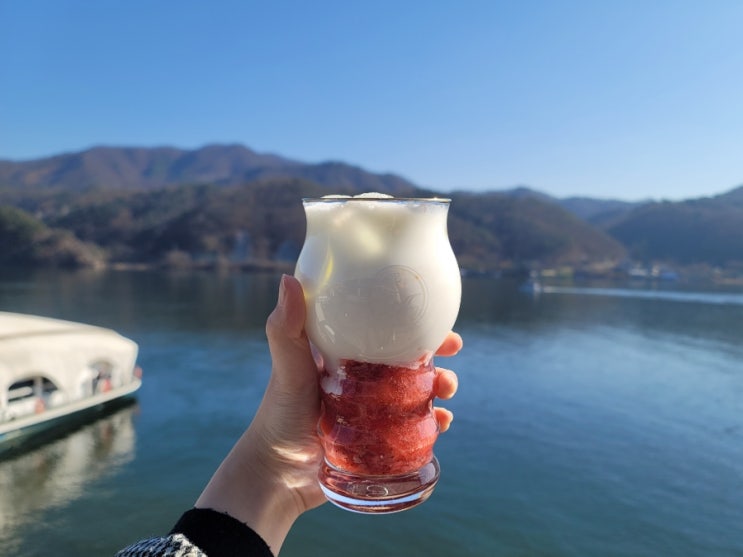  경기도 가평 남이섬 선착장 근처 카페앤 (Cafe An) 북한강 리버뷰