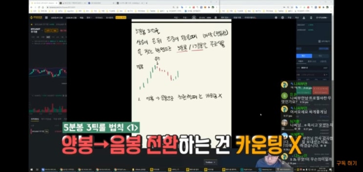  [비트코인 트레이딩 프로그램 #2] 5분봉 3틱룰 추상화