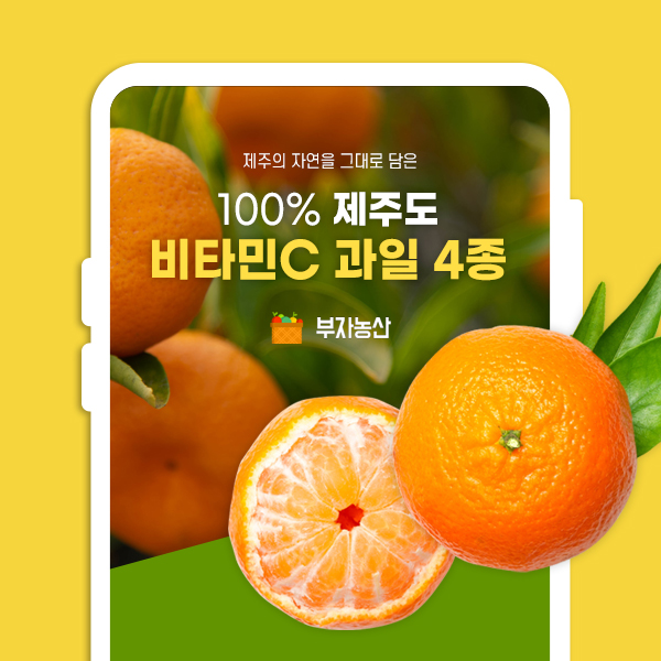  제주도 귤 과일 비타민 상세페이지 오픈마켓 스토어팜