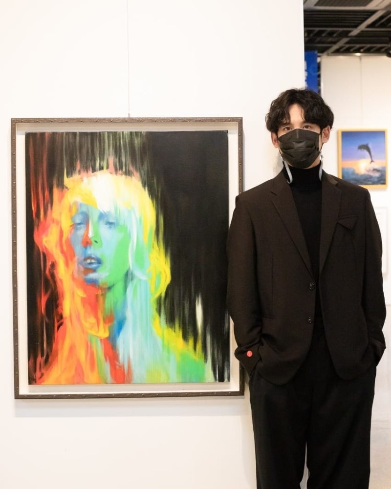 배우 박기웅 화가로써 ‘불꽃의 얼굴’ 미술상 수상