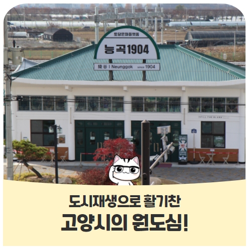 도시재생으로 활기찬 고양시 원도심! 도시재생으로 활기찬 고양시 원도심!
