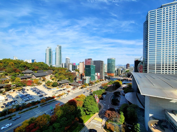  [IHG] 인터컨티넨탈 서울 코엑스 트리플 수페리어룸(봉은사뷰)
