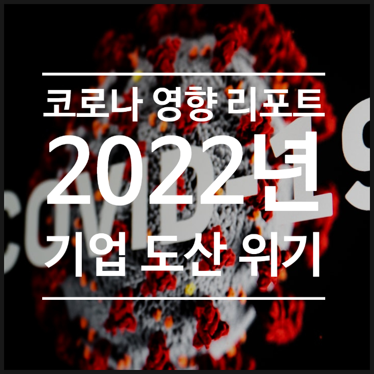  코로나19 변이 바이러스 오미크론: 기업 파산 2022년부터 시작된다