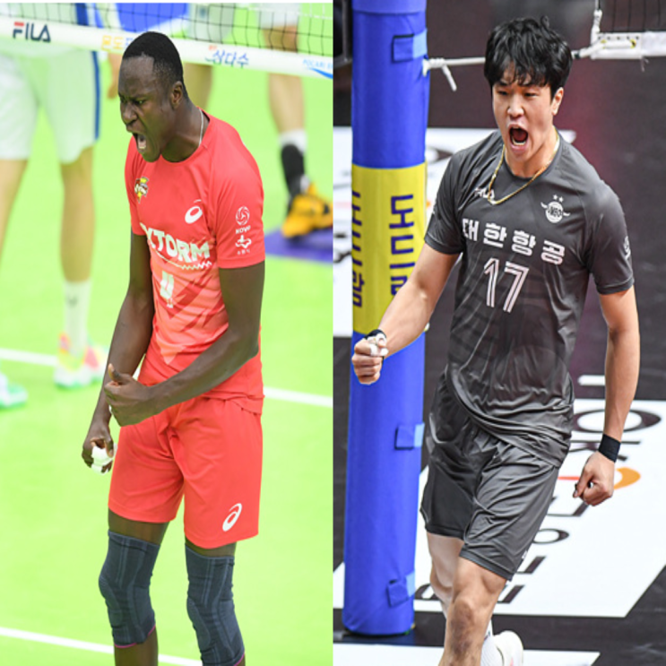 남자배구 한국전력 대한항공 11월30일 경기예상(다우디 서재덕 오재성 링컨 임동혁 곽승석)